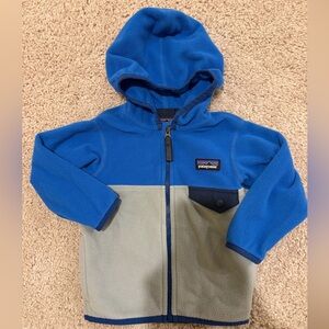 Patagonia Baby Zip Up Hooded Fleece
